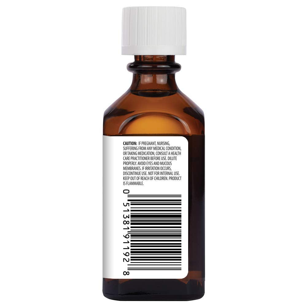 Aura Cacia Pure Tea Tree Essential Oil, 100% Natural, Cleansing & Purifying, 2 fl oz