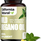 California Natural Wild Oregano Oil, 400mg, 70% Carvacrol, Immune Support, 90 Capsules
