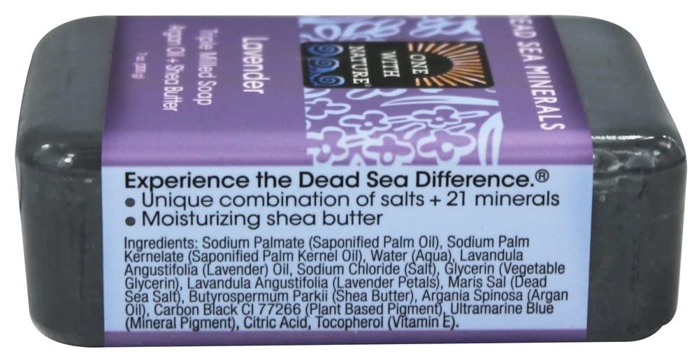 One With Nature Lavender Bar Soap, 4 oz. (Case of 24)