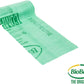 Biobag Food Scraps Compostable Bags, 3 Gallon, 25 Count, Case of 12
