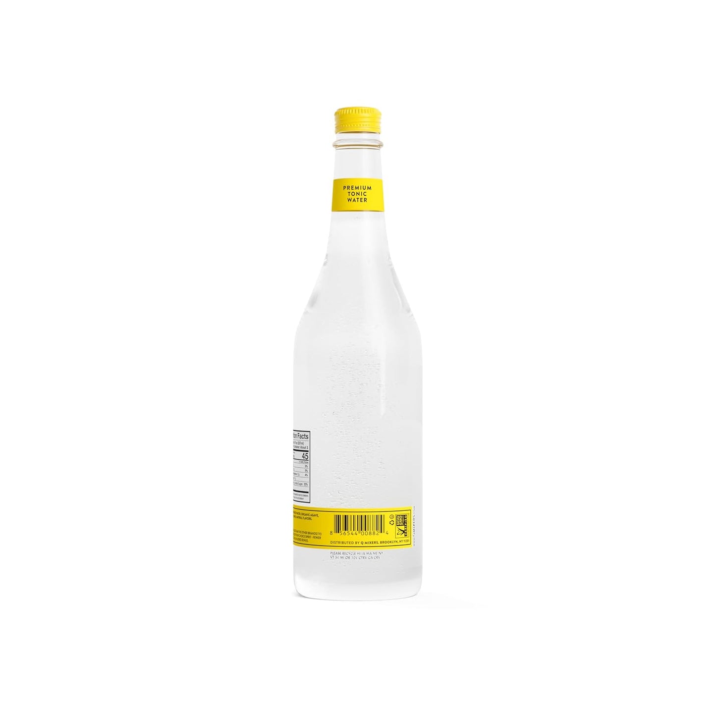 Q Drinks Spectacular Tonic Water, Premium Mixer, Non-GMO, Case of 8 (25.4 fl oz)