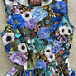 Peacock Floral Vintage Dress