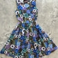 Peacock Floral Vintage Dress