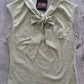 Sage Dot Bow Top