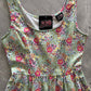 Floral Cats Fit & Flare Dress