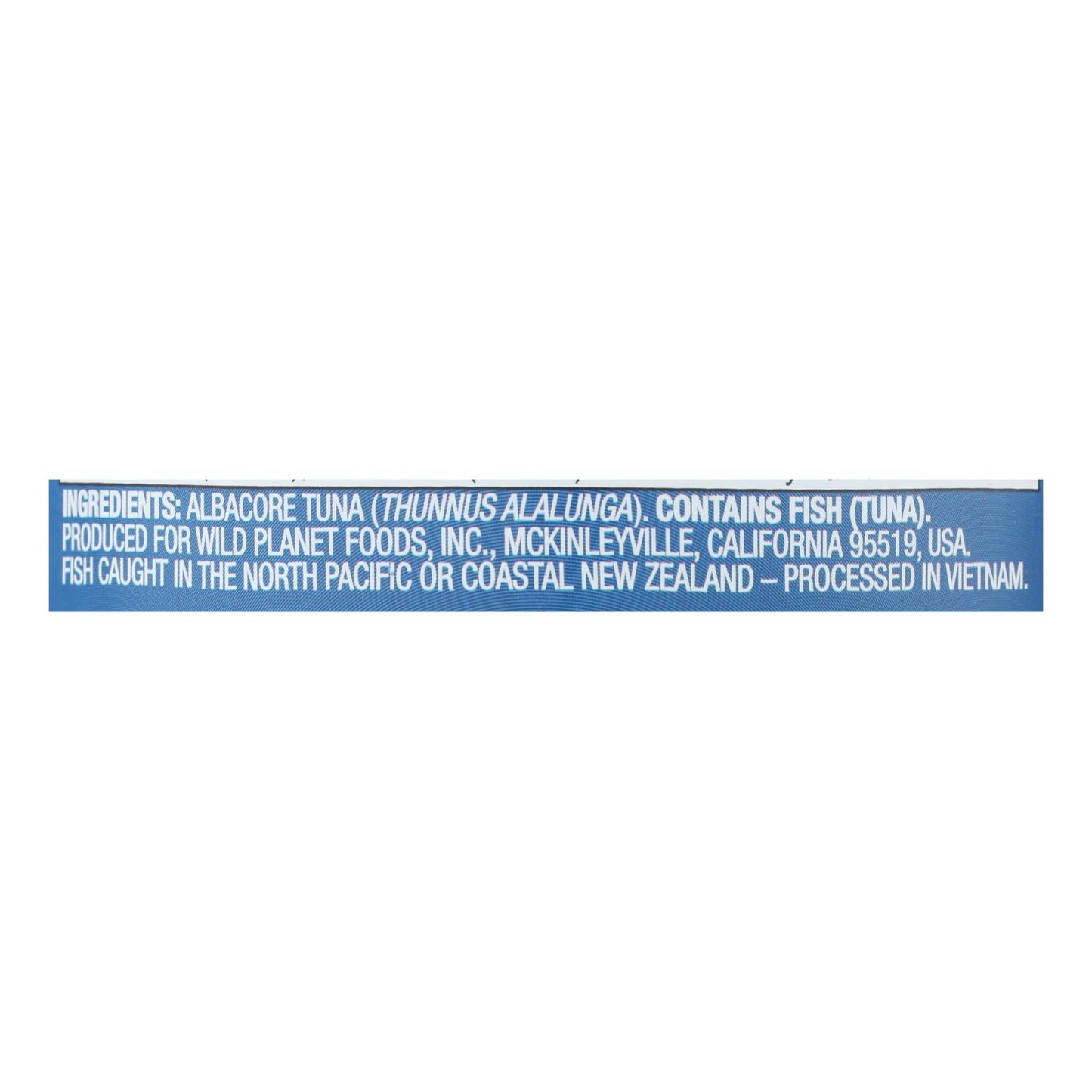 Wild Planet Wild Albacore Tuna (Pack of 12) - No Salt Added, 5 Oz.