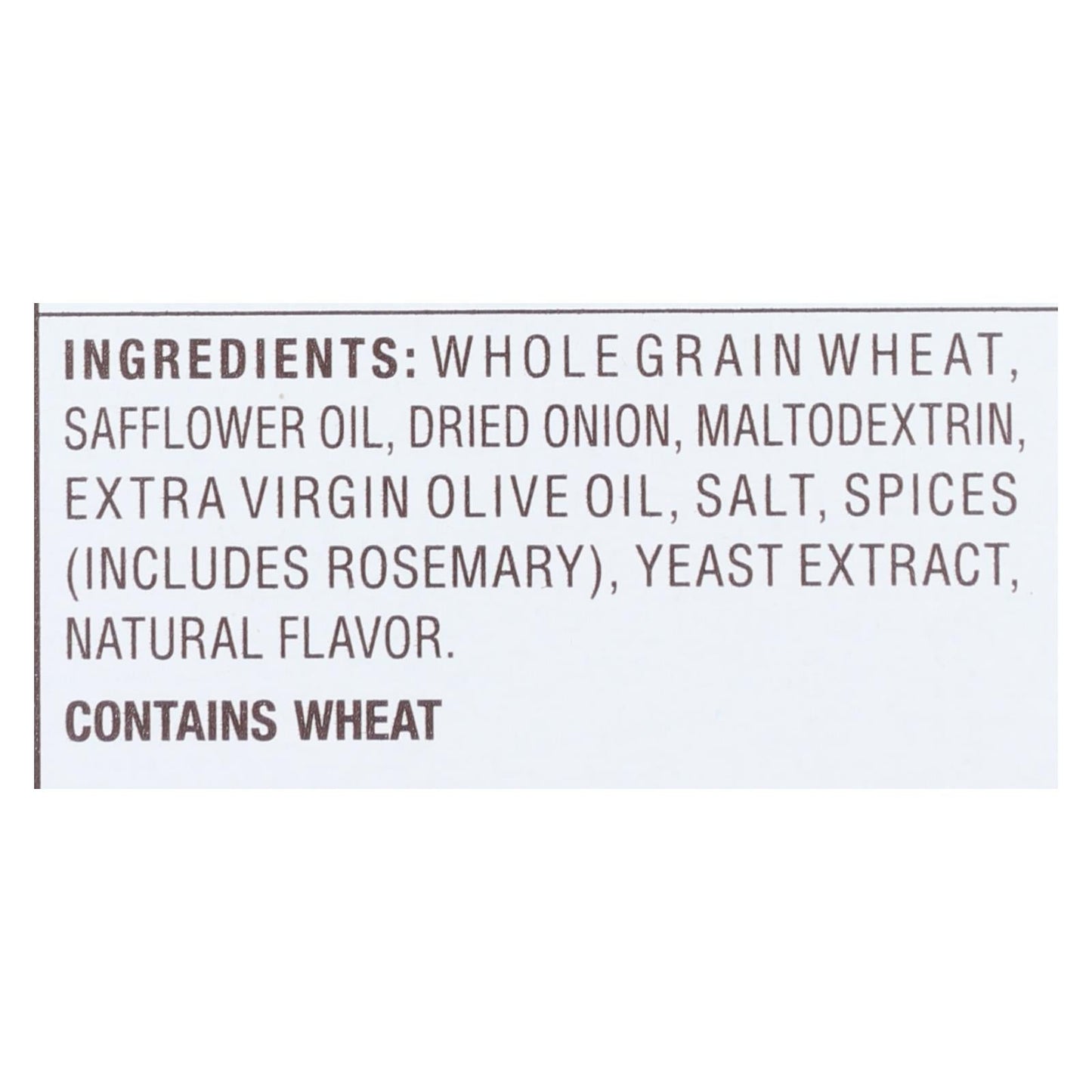 Back To Nature Rosemary & Olive Oil Crackers (Pack of 12 - 8.5 Oz.)