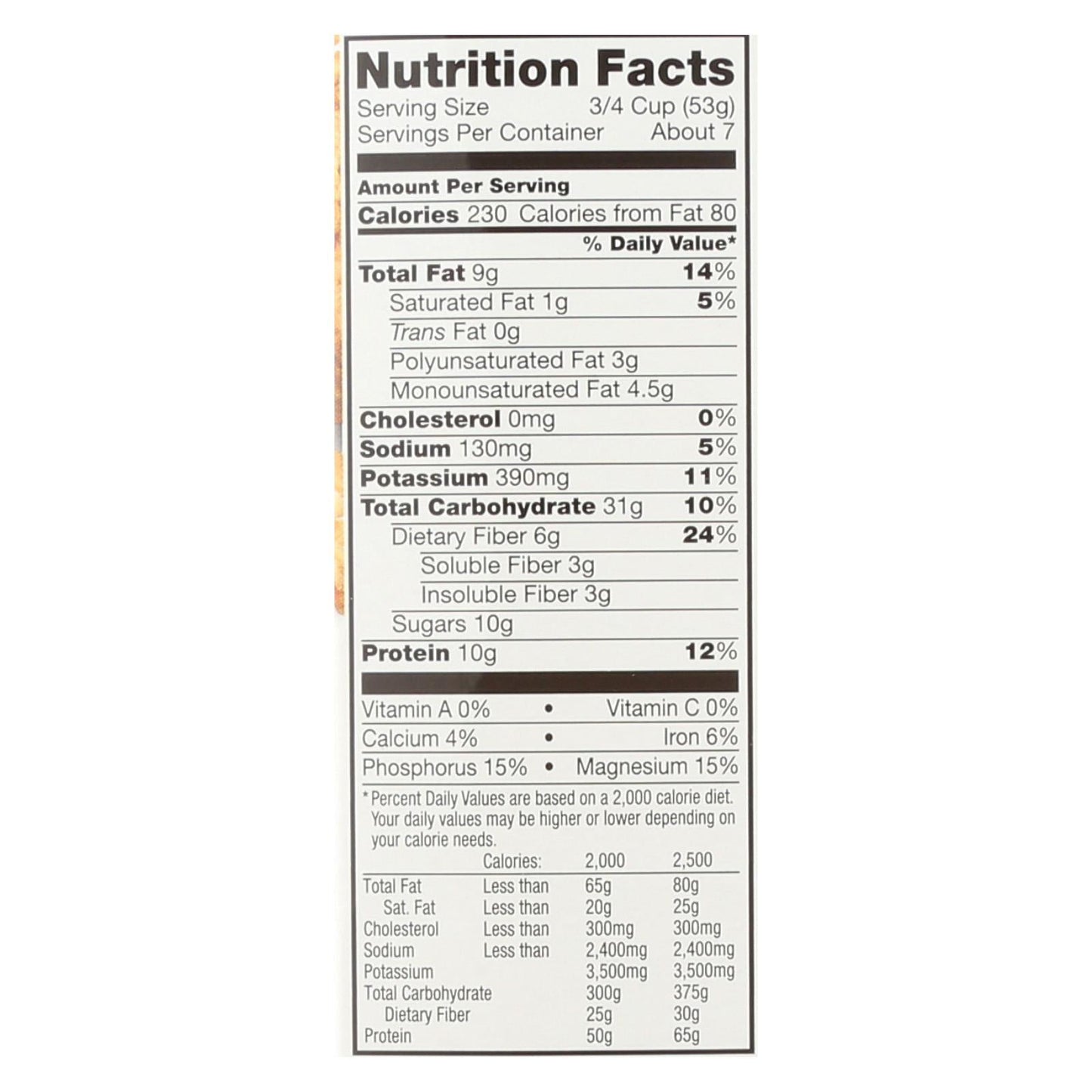 Kashi Golean Peanut Butter Cereal (Pack of 8) - 13.2 Oz Each