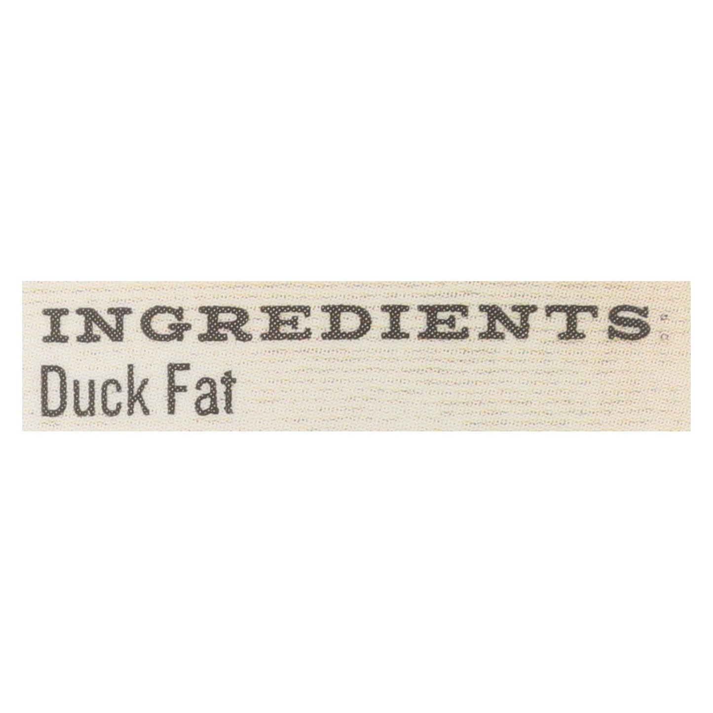 Epic Oil Pure Duck Fat, 11 Oz. (Pack of 6)