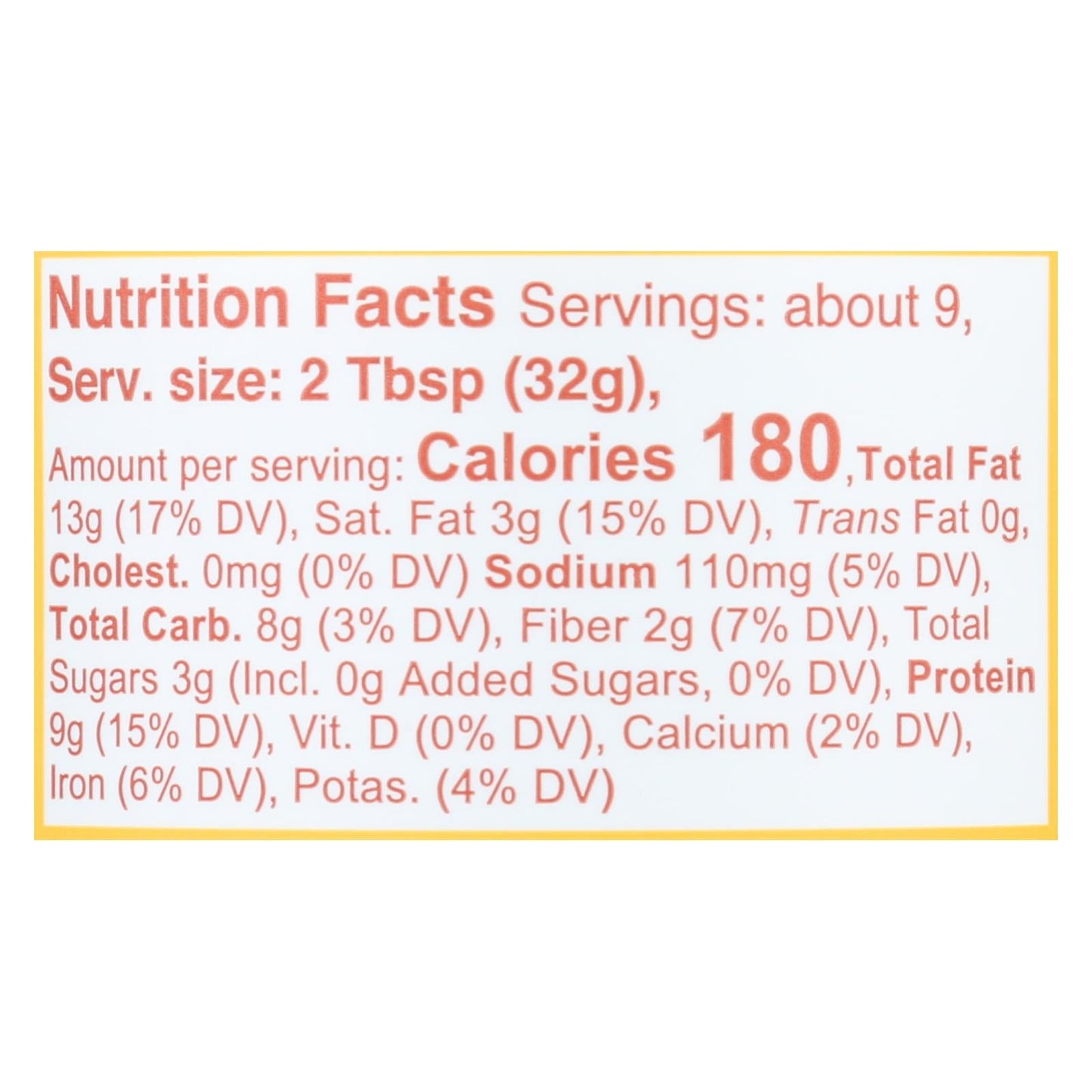 RXBAR Peanut Butter Honey Cinnamon (Pack of 6 - 10 Oz.)