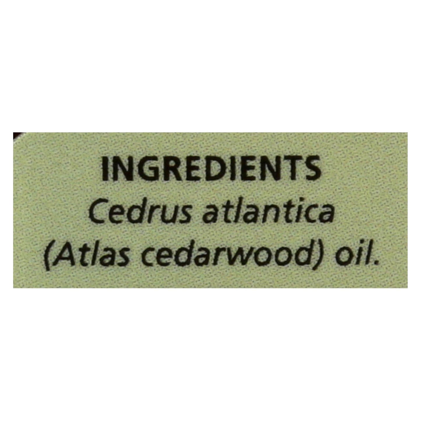 Aura Cacia Atlas Cedarwood Essential Oil, 0.5 Fl Oz