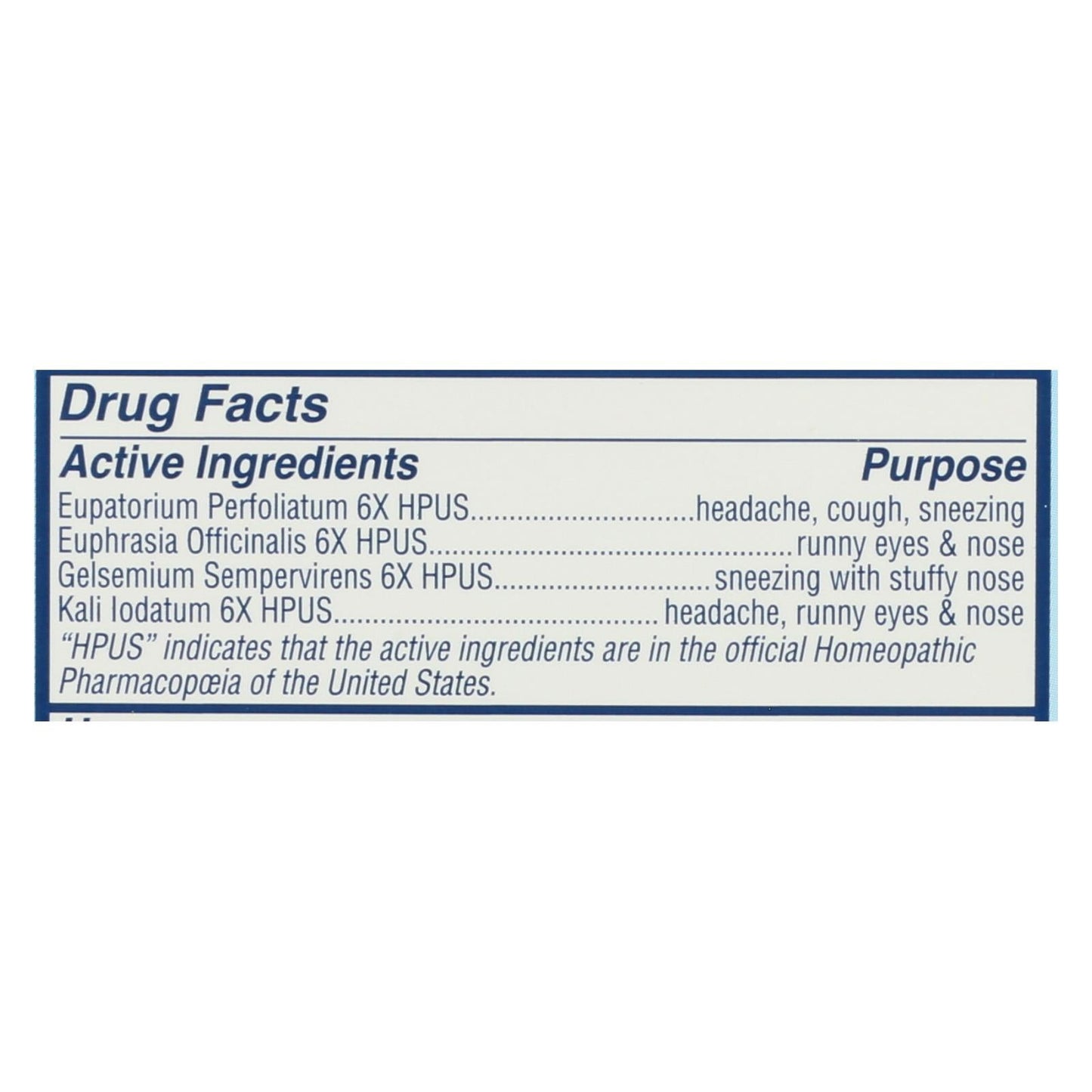 Hyland's Homeopathic Baby Tiny Cold Tablets, 125 Count