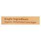 Just Panela Handcrafted Organic Unrefined Cane Sugar - 8 x 16 Oz