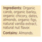 Teeccino Herbal Coffee, Vanilla Nut Flavor (Pack of 6 - 10 Tea Bags)