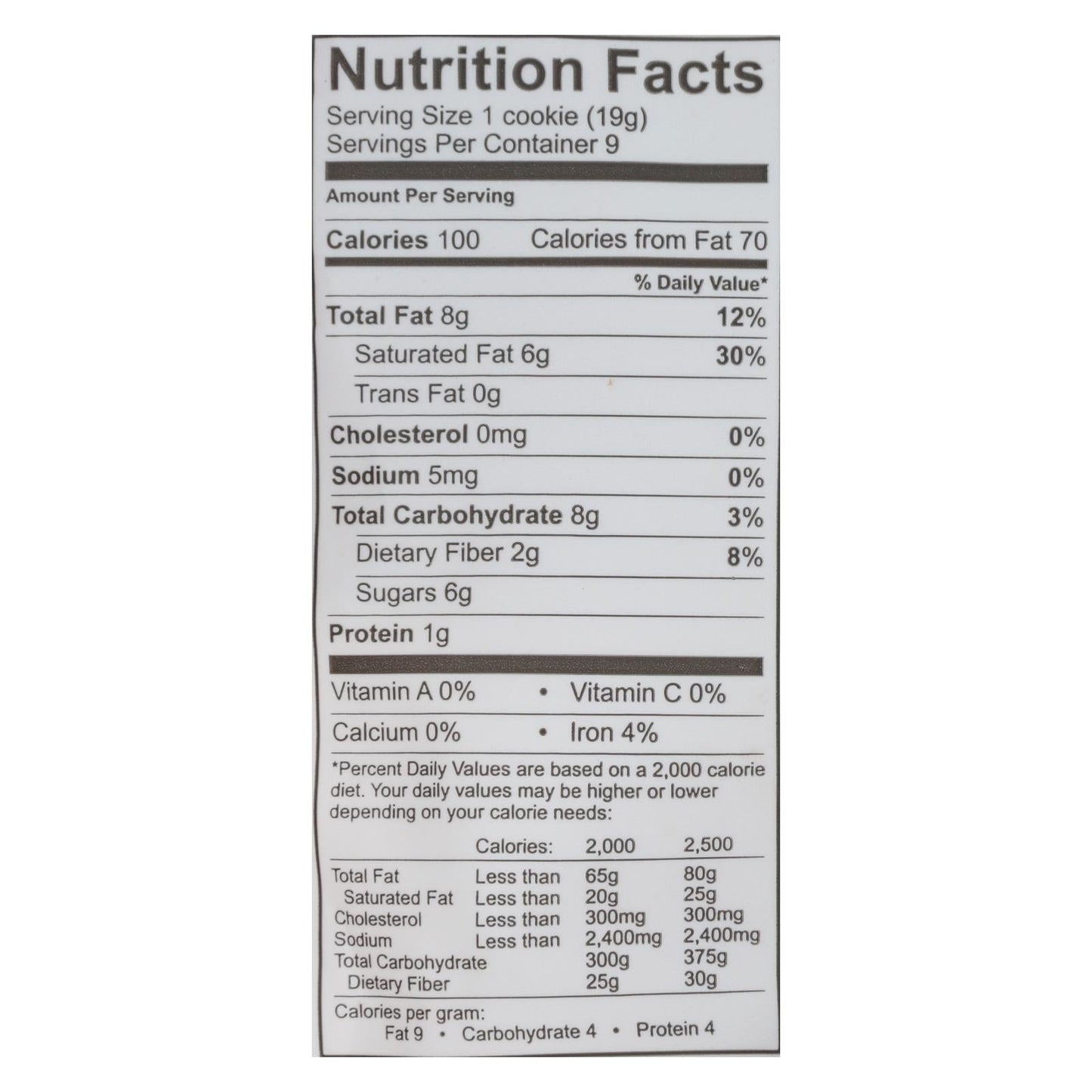 Emmy's Organics Double Chocolate Mint Cookies (Pack of 8 - 6 Oz.)