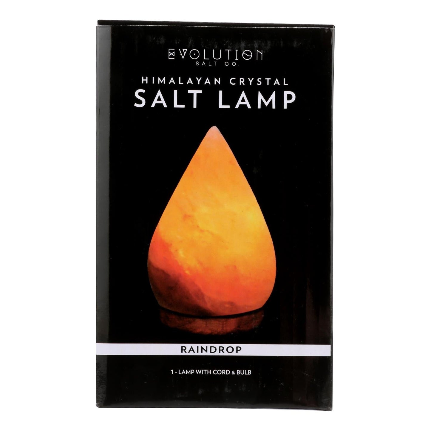 Evolution Salt Raindrop Crystal Salt Lamp - 1 Count