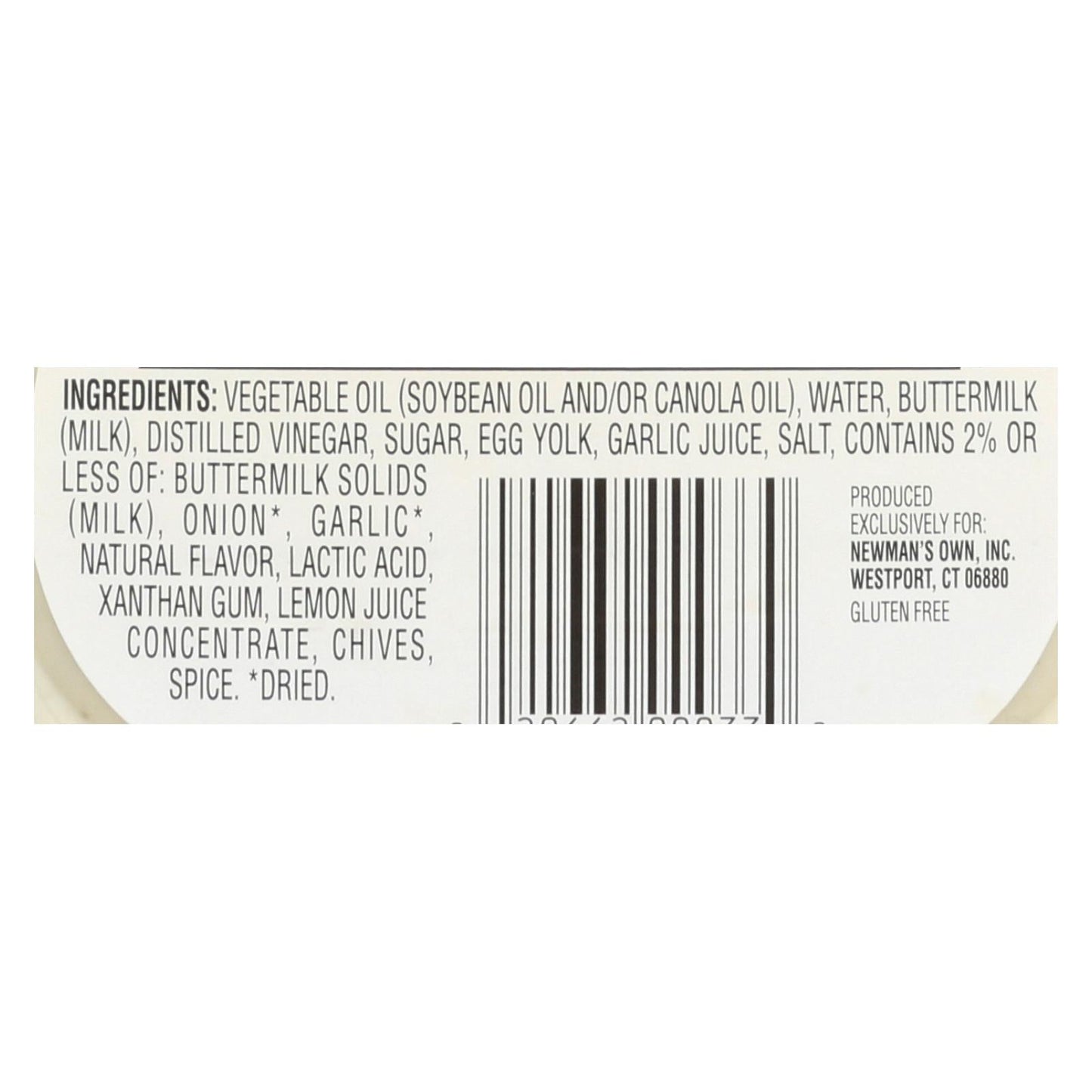 Newman's Own Ranch Dressing (16oz, Pack of 6)