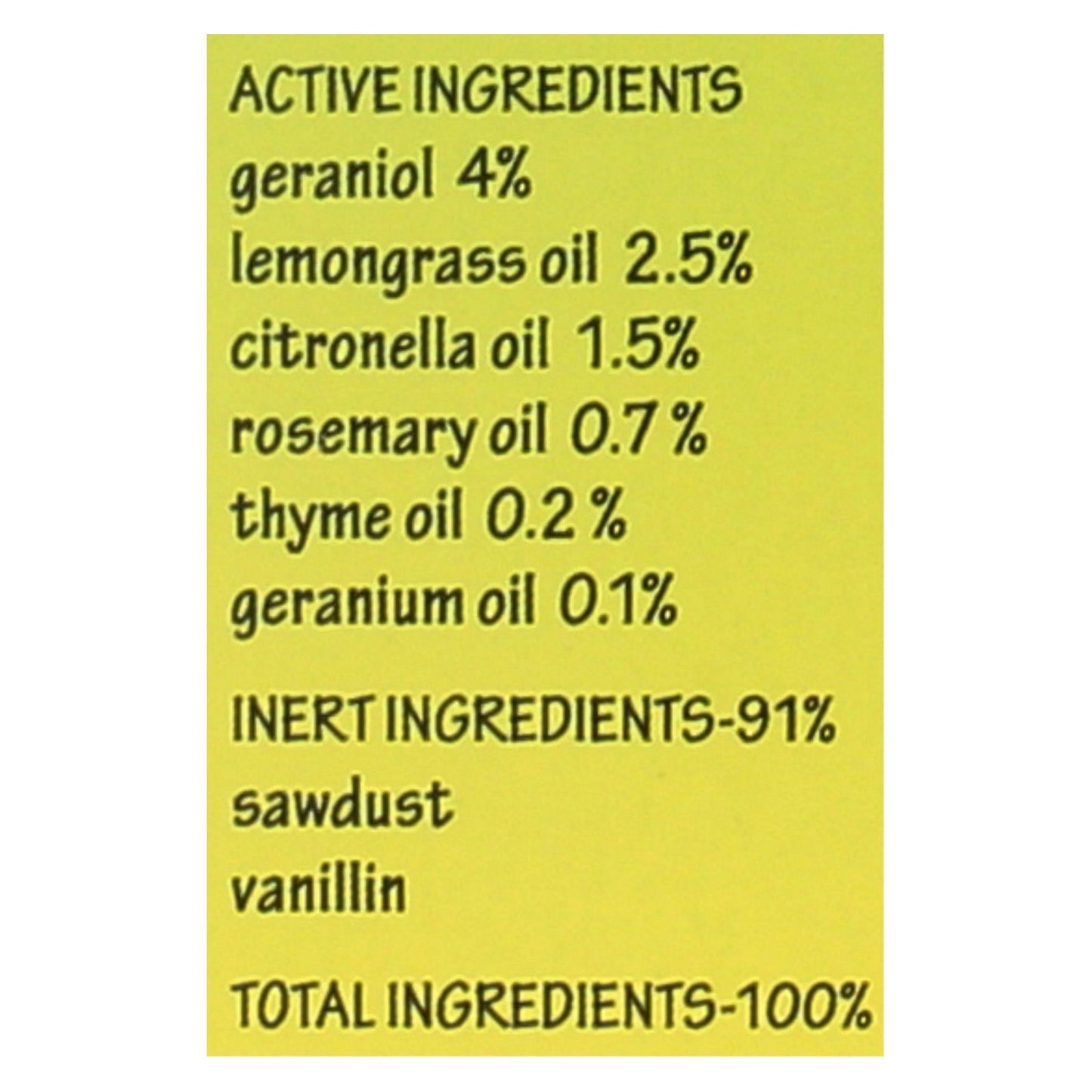 Neem Aura Naturals Outdoor Citronella Sticks, 10 Pack