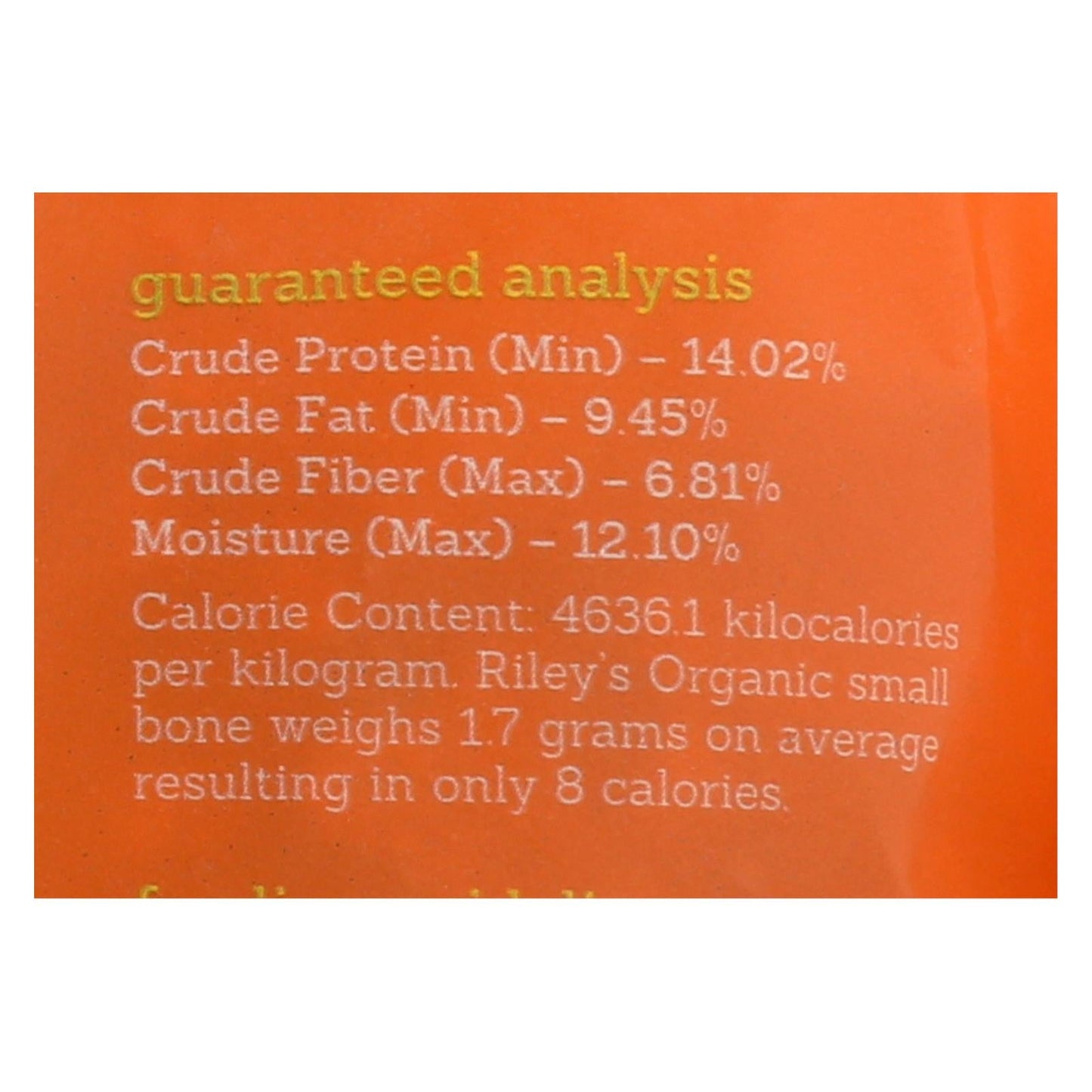 Riley's Organics Organic Apple Recipe Dog Treats (6-Pack, 5 Oz. Each)