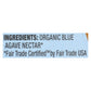 Wholesome Sweeteners Organic Blue Agave Nectar - 11.75 Oz (Pack of 6)
