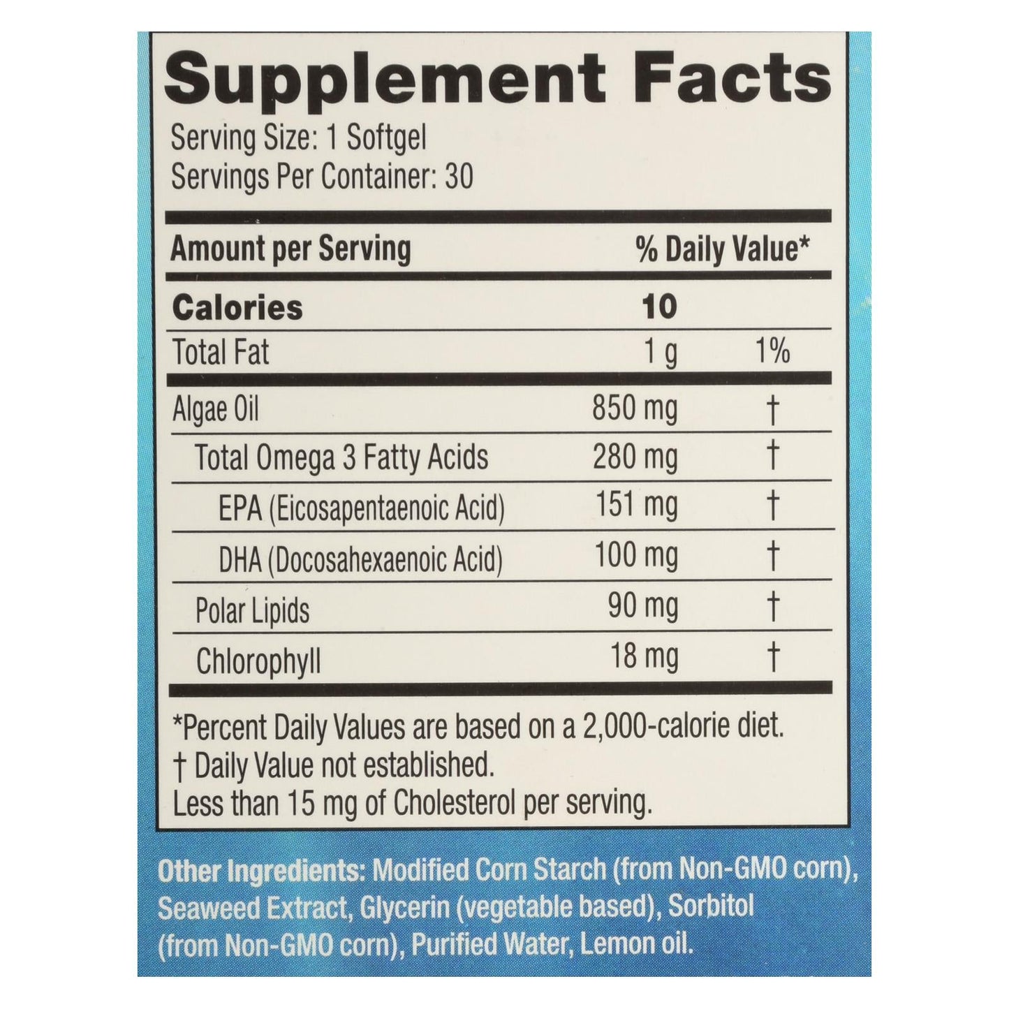Iwi Supp Algae EPA/DHA Omega-3, Heart & Brain Health Support, 30 Softgels