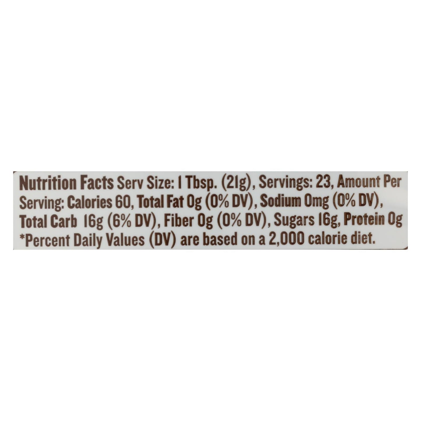 Madhava Raw Certified Organic Amber Agave Nectar Honey, 17 Oz., 6 Pack