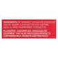 Endangered Species Dark Chocolate Bars (Pack of 12) - Natural, 72% Cocoa with Raspberries - 3 Oz.