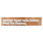 Spicely Organics Organic Cinnamon Ceylon Ground - 1.4 Oz., Pack of 3