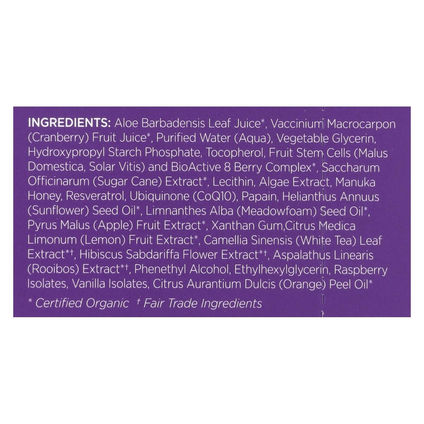 Andalou Naturals Instant Age-Defying Face Mask 8 Berry Fruit Enzyme (6 - 0.28 oz Units)