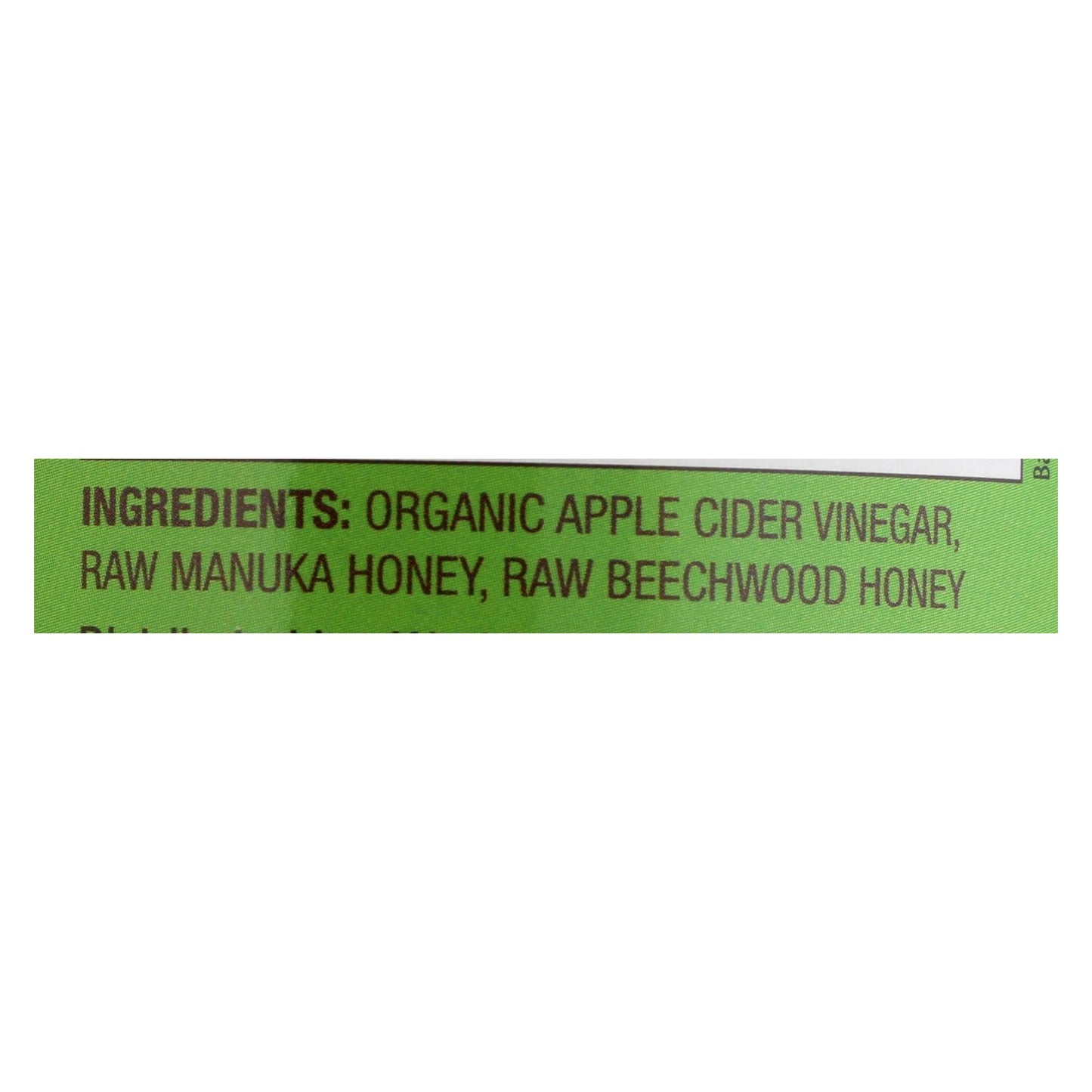Wedderspoon Apple Cider Vinegar with Manuka Honey (Pack of 6 - 25 Fl Oz.)
