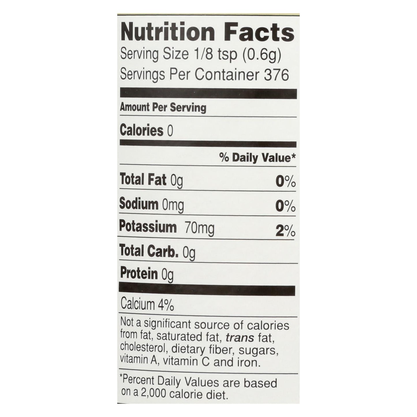 Hain Featherweight Baking Powder, Case of 12, 8 Oz
