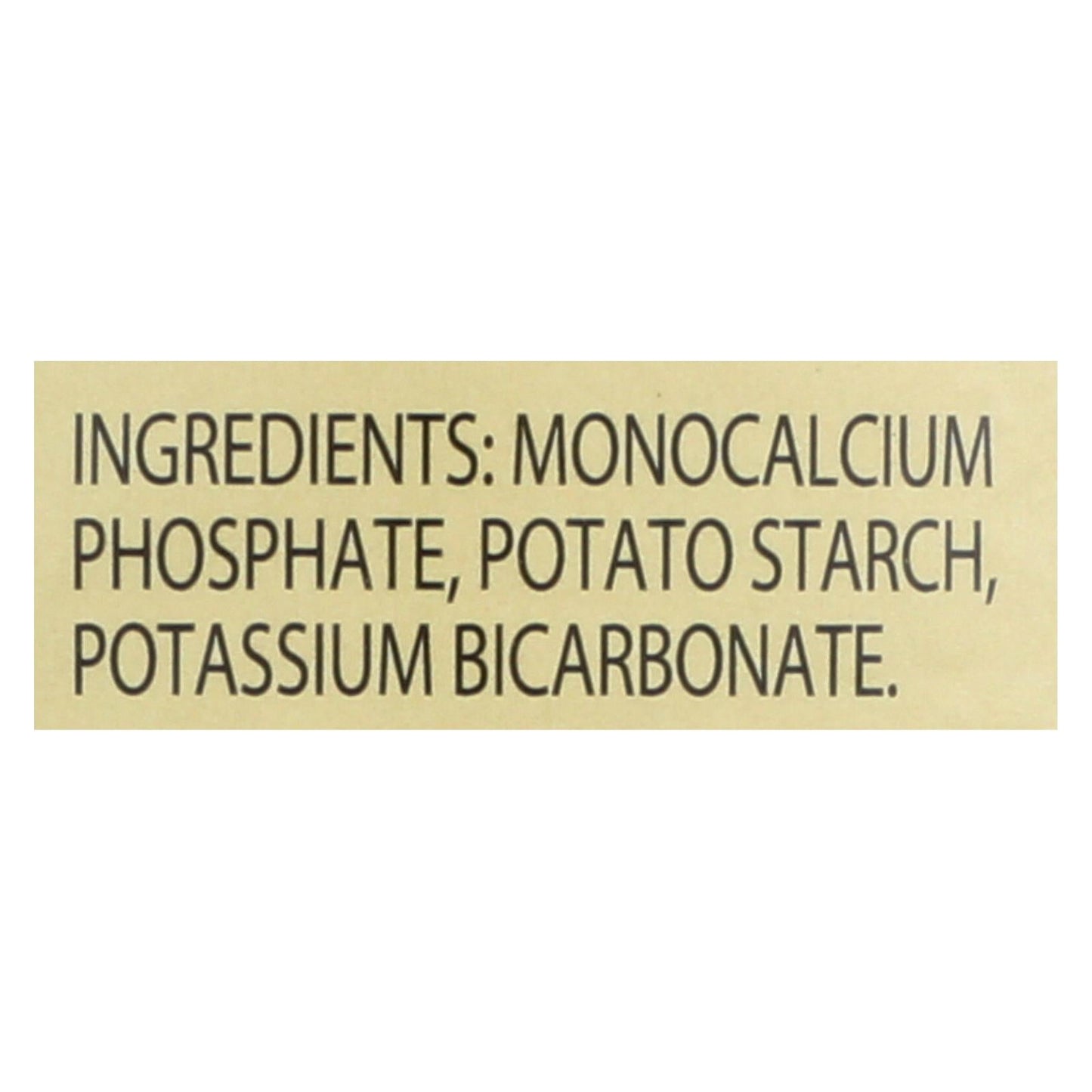 Hain Featherweight Baking Powder, Case of 12, 8 Oz
