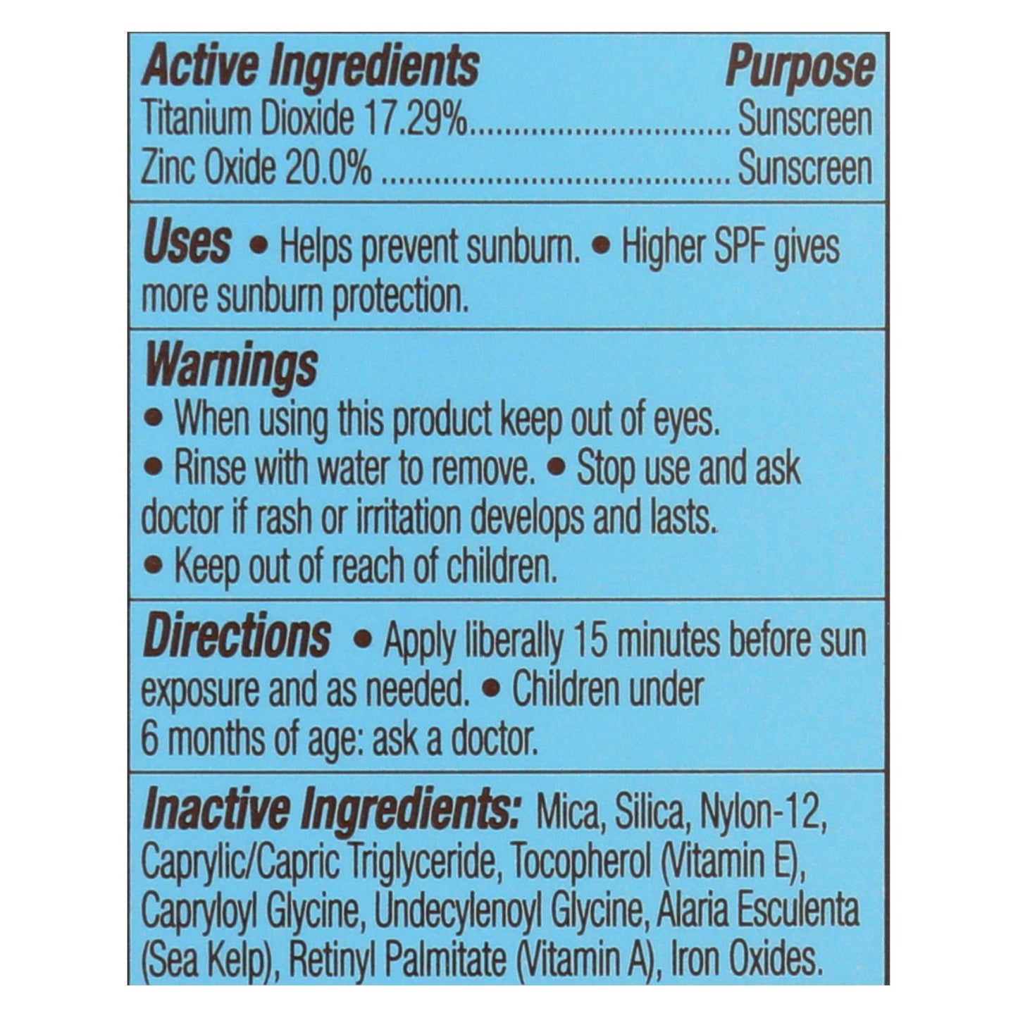 Mineral Fusion  - Mineral Brush-On Sun Defense SPF 30 - 0.14 oz