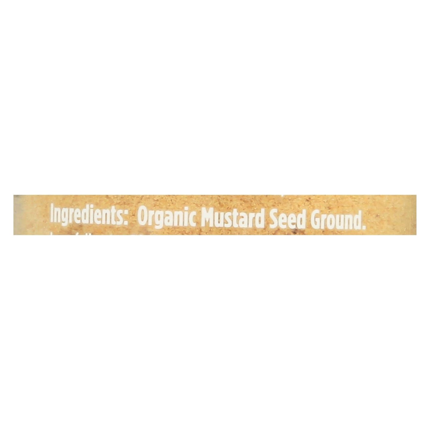 Spicely Organics Organic Mustard Ground, Pack of 3 - 1.7 Oz - USDA Certified