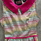 Rainbow Drop Collared Dress