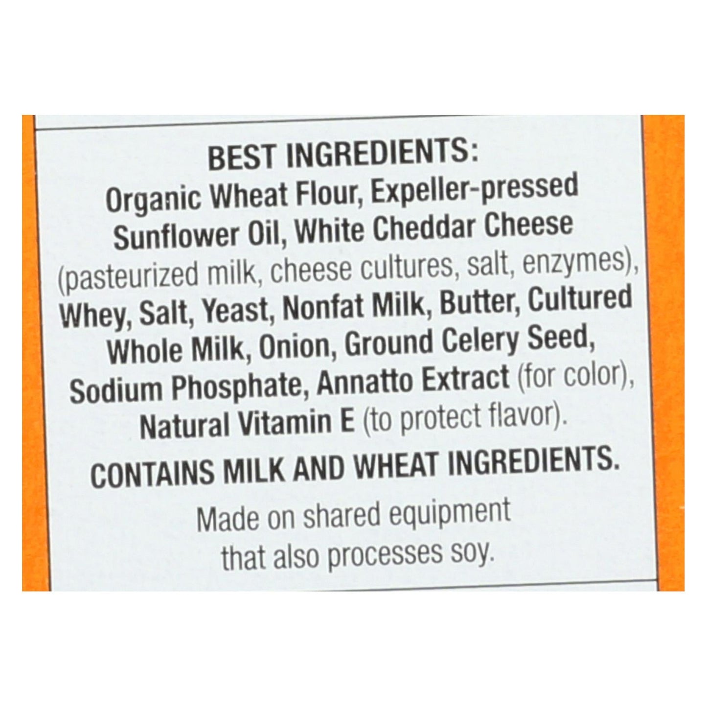 Annie's Homegrown White Cheddar Bunny Crackers, 7.5 oz. (Pack of 12)