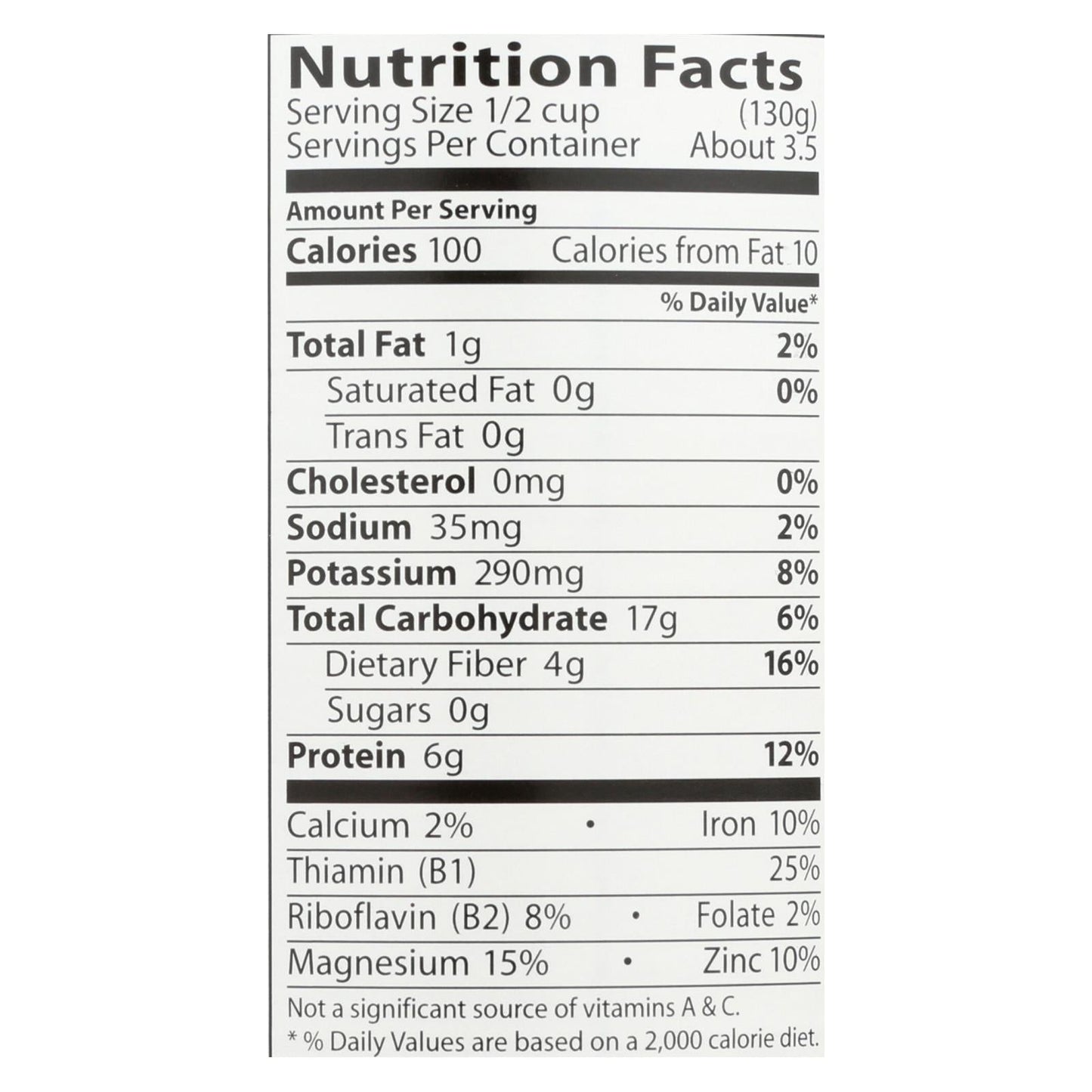 Eden Foods Organic Butter Beans, 15 Oz (Pack of 12)