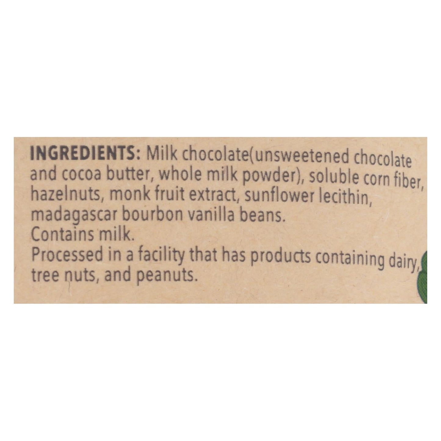 ChocZero Keto Milk Chocolate Hazelnut (Pack of 12 - 6 Oz.)