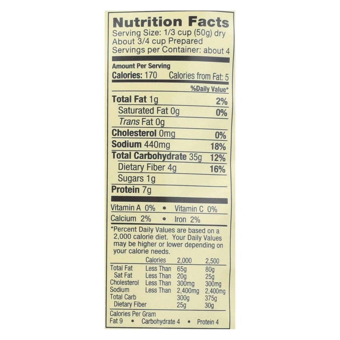 Alessi Organic Farro with Porcini Mushrooms (Pack of 6 - 7 Oz. Each)