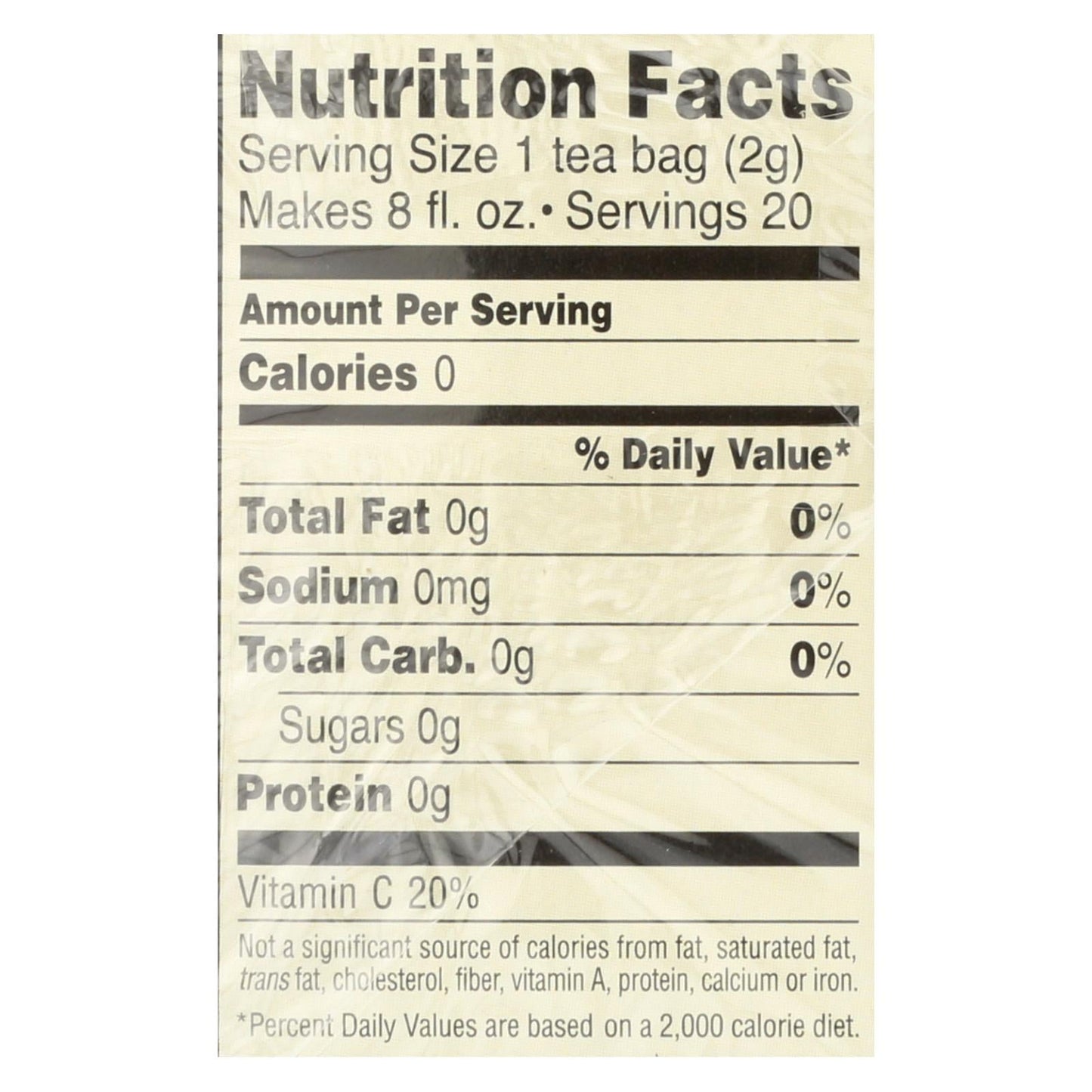 Celestial Seasonings Green Tea Honey Lemon Ginseng with White Tea (20 Tea Bags, Pack of 6)