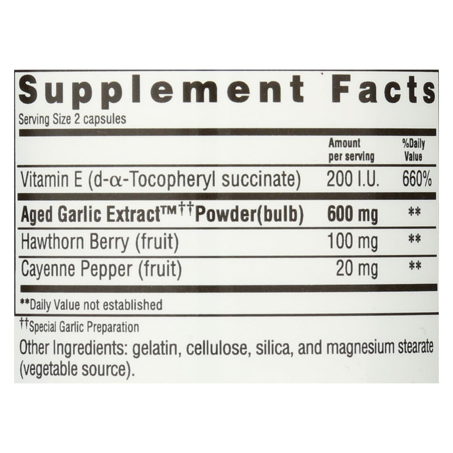 Kyolic Aged Garlic Extract: Heart-Boosting 100 Capsules
