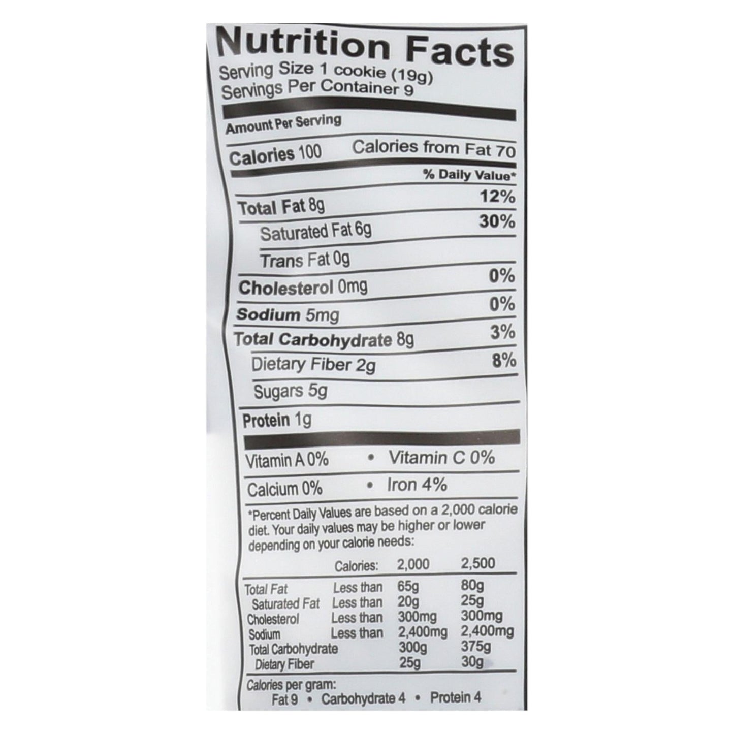 Emmy's Organics Dark Cacao Coconut Cookies (8 Pack, 6 Oz. Each)