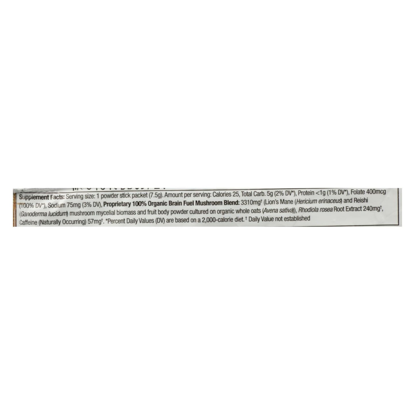 Om-Burn Fuel: Mushroom Energy Support - 0.26 Oz. (Pack of 10)