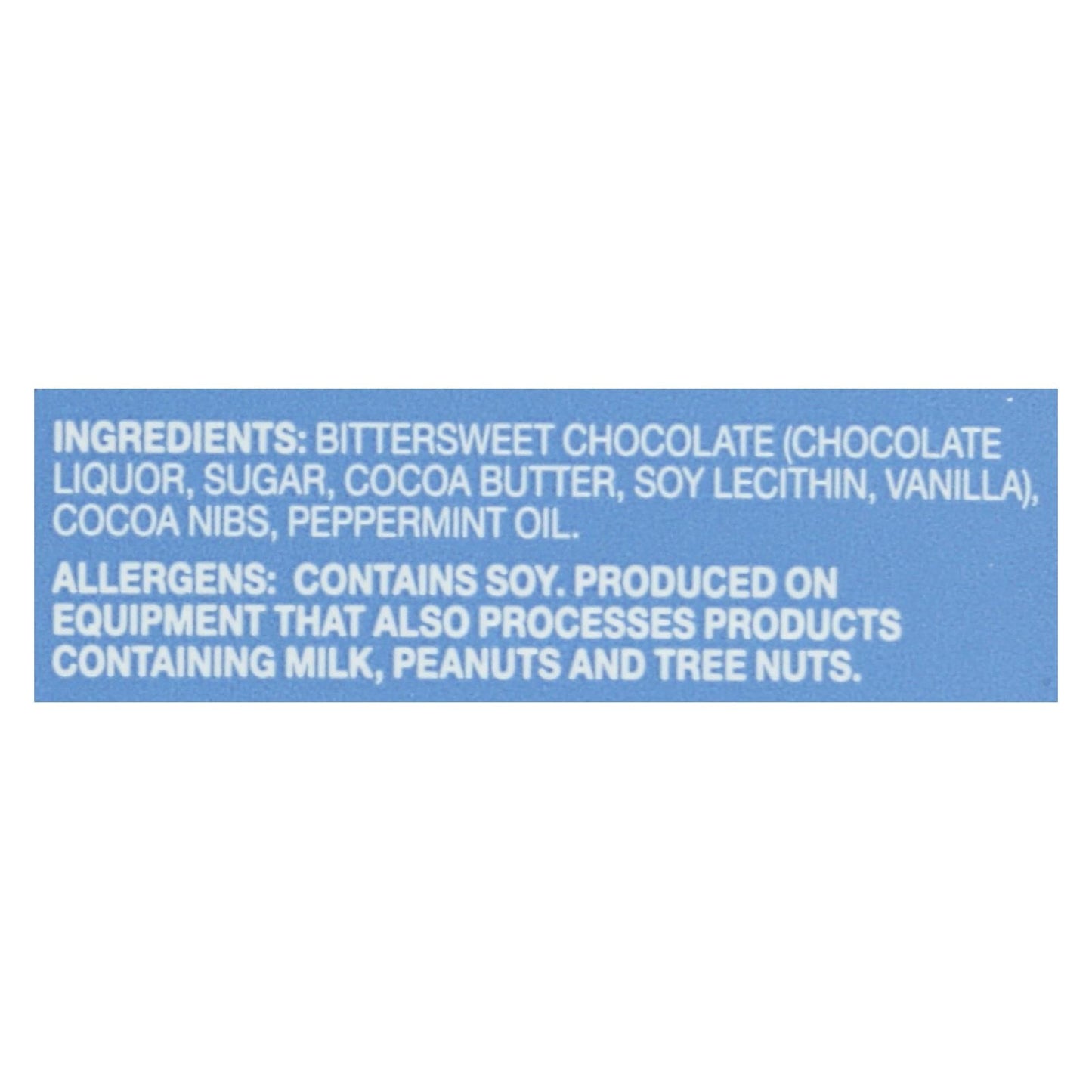 Our Endangered Species Chocolate Dark Chocolate Bar With Peppermint Crunch (Pack of 12 - 3 Oz.)