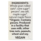 Nature's Path Maple Nut Hot Oatmeal, 6 Pack, 14 Oz Bags