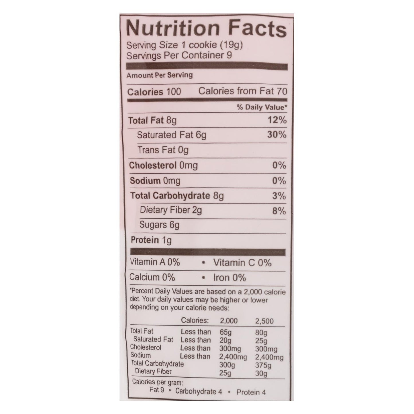Emmy's Organics Pumpkin Spice Cookies (Pack of 8 - 6 Oz.)