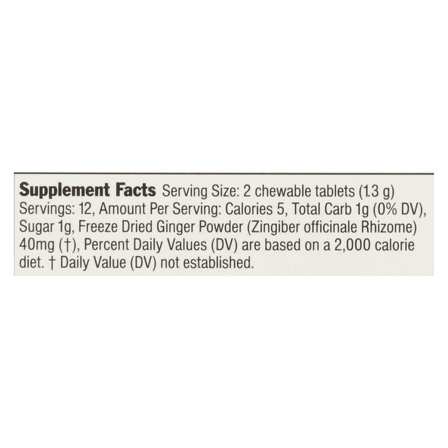 The Ginger People Ginger Rescue For Kids, Mighty Mango Chewable Tablets - 24ct, Case of 10
