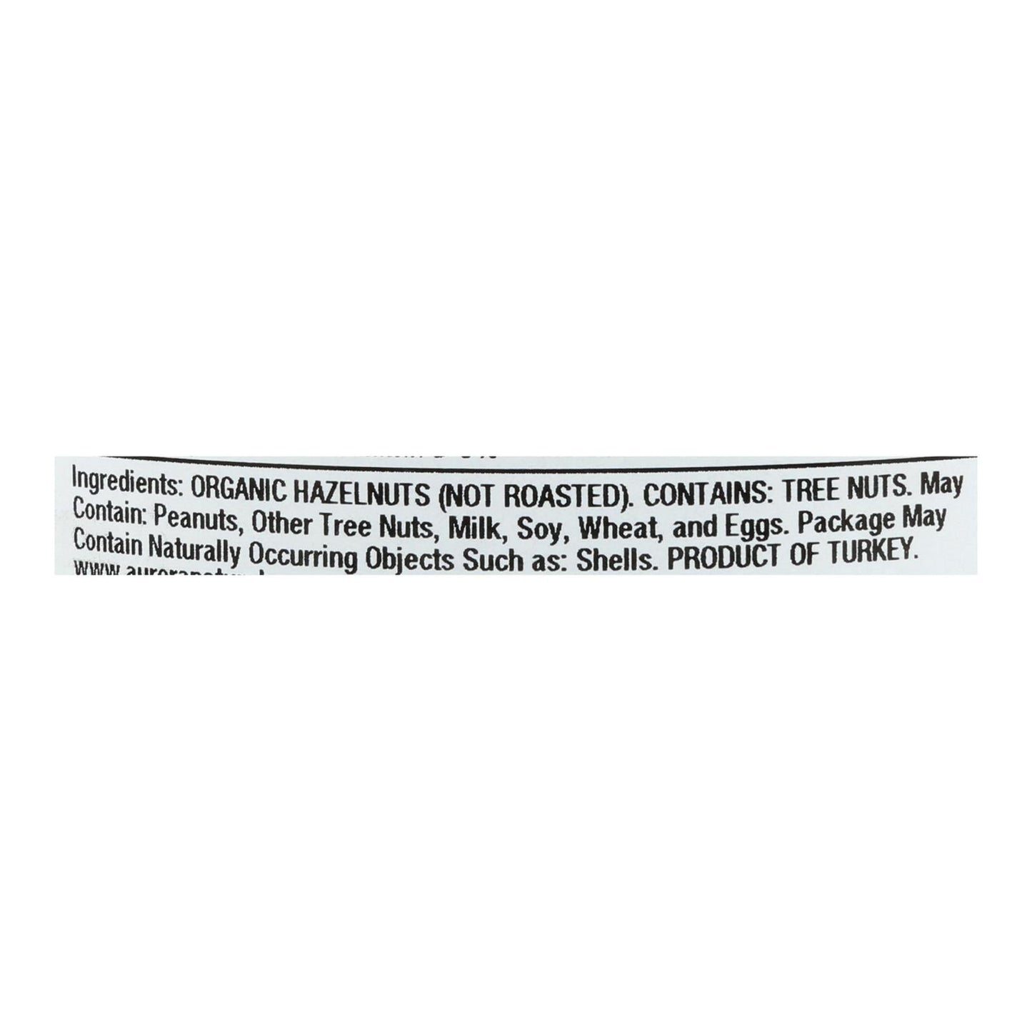 Aurora Natural Products Organic Raw Hazelnuts, 12 Pack, 9 Oz.