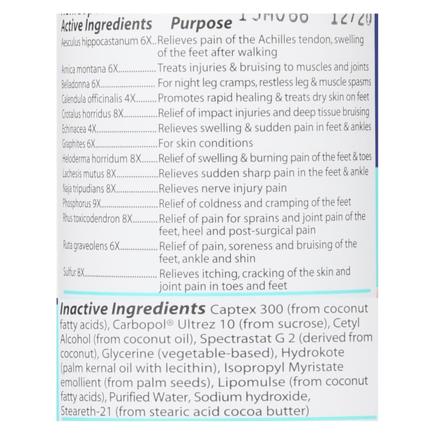 Topricin Foot Therapy Cream, 8 Oz.