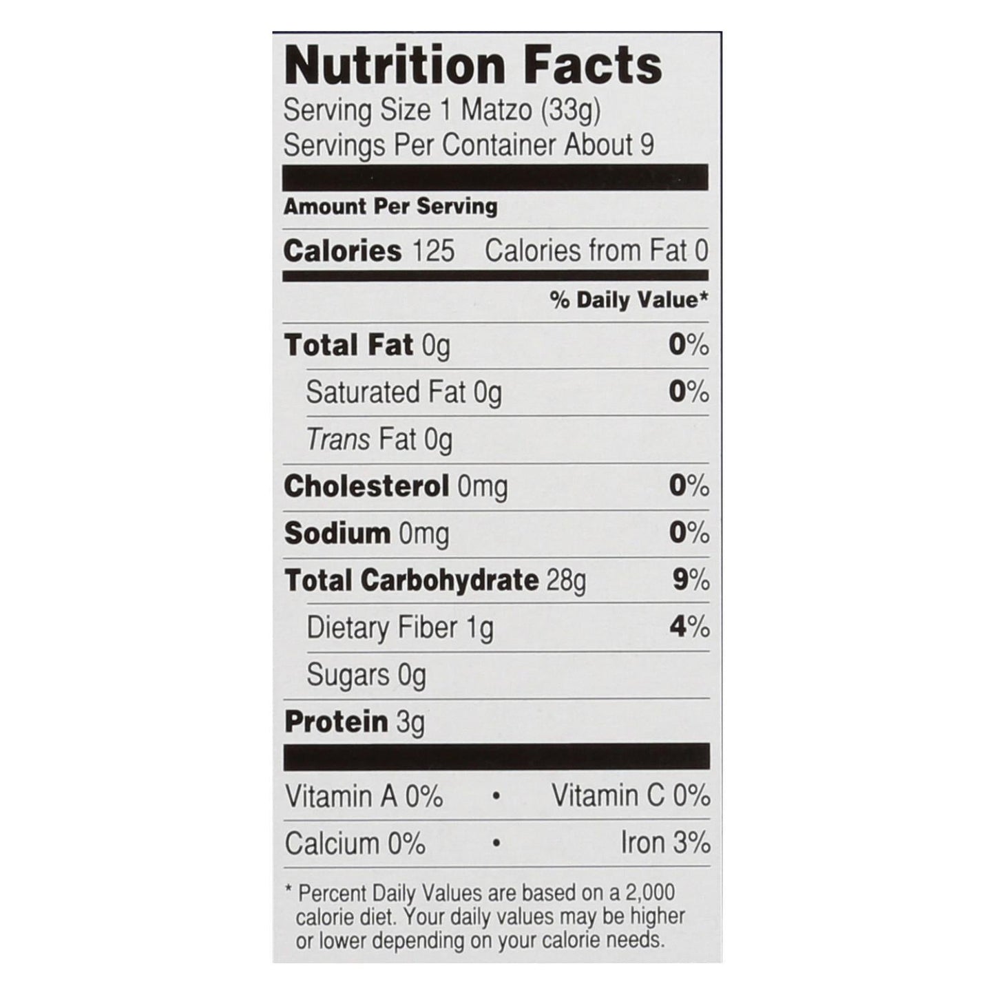Yehuda Matzo Thins Unsalted, 12-Pack, 10.5 Oz.
